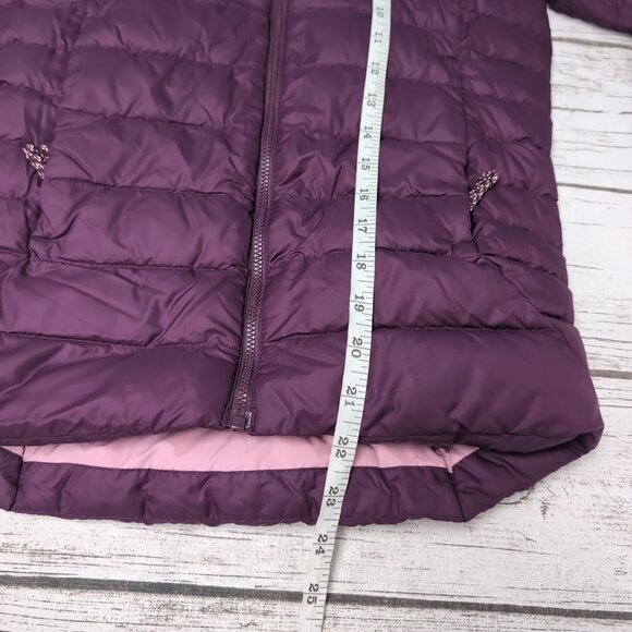 Patagonia Purple Netplus Girls Size Mefium Lightweight Down Puffer - Picture 6 of 7